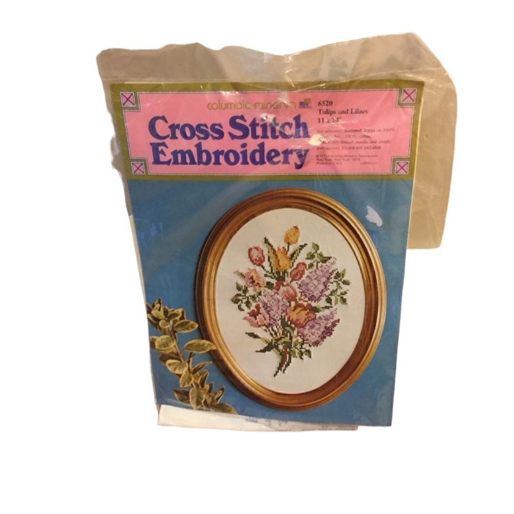 ‎Columbia Minerva cross stitch